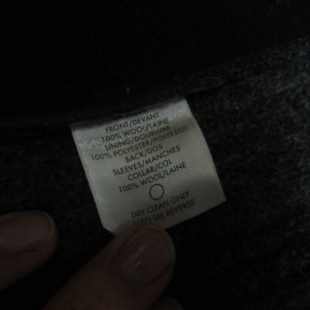 Pendleton Wool Jacket Mens Medium Gray Full Zip R… - image 4